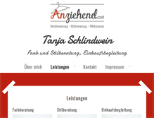 Tablet Screenshot of anziehend.net